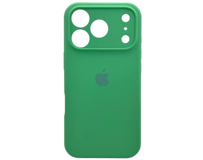 Чехол-силикон оригинал Case Full Camera iPhone 17 Pro Max, Spearmint