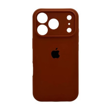 Чехол-силикон оригинал Case Full Camera iPhone 17 Pro Max, New brown