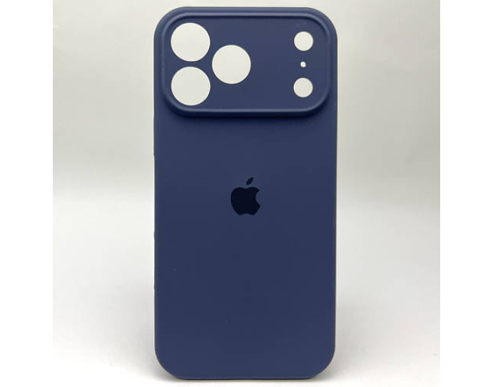 Чохол-силікон оригінал Case Full Camera iPhone 17 Pro Max, Midnight blue