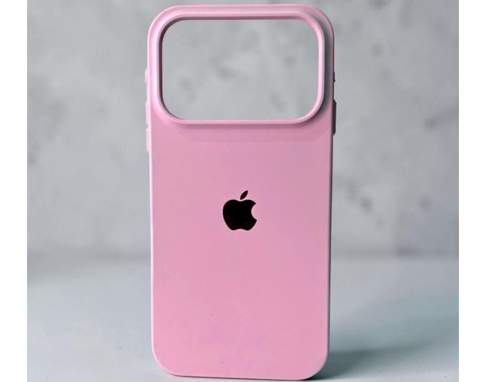 Чехол-силикон оригинал Case Full Protective iPhone 17 Pro Max, Ligth pink