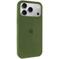 Чехол-силикон оригинал Case Full Protective iPhone 17 Pro Max, Dark olive
