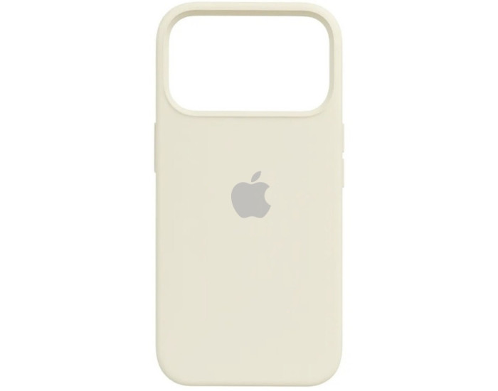Чехол-силикон оригинал Full Soft Matte with MagSafe iPhone 17 Pro Max, Antique white