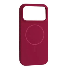 Чехол-силикон оригинал Full Soft Matte with MagSafe iPhone 17 Pro Max, Manyue red
