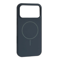 Чехол-силикон оригинал Full Soft Matte with MagSafe iPhone 17 Pro Max, Sapphire blue