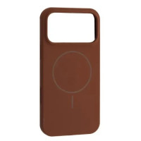 Чохол-силікон оригінал Full Soft Matte with MagSafe iPhone 17 Pro Max, New brown