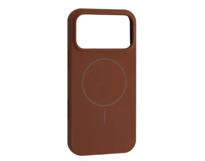 Чехол-силикон оригинал Full Soft Matte with MagSafe iPhone 17 Pro Max, New brown