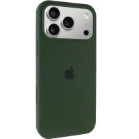 Чохол-силікон оригінал Full Soft Matte with MagSafe iPhone 17 Pro Max, Cyprus green