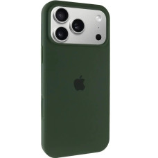 Чехол-силикон оригинал Full Soft Matte with MagSafe iPhone 17 Pro Max, Cyprus green