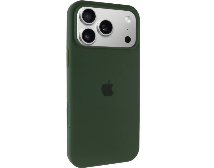 Чохол-силікон оригінал Full Soft Matte with MagSafe iPhone 17 Pro Max, Cyprus green