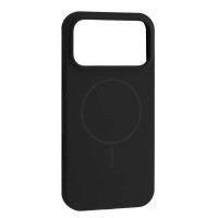 Чехол-силикон оригинал Full Soft Matte with MagSafe iPhone 17 Pro Max, Black