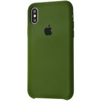 Чехол-силикон оригинал Soft Matte iPhone XS Max, Virid
