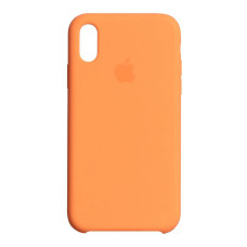 Чехол-силикон оригинал Soft Matte iPhone XS Max, Papaya