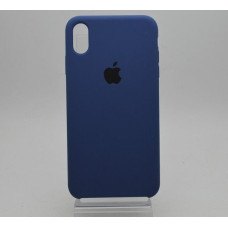 Чехол-силикон оригинал Soft Matte iPhone XS Max, Ocean blue