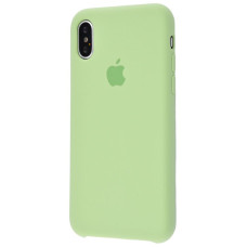 Чехол-силикон оригинал Soft Matte iPhone XS Max, Mint