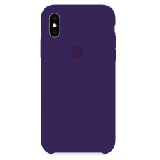 Чехол-силикон оригинал Soft Matte iPhone X/ XS, New purple