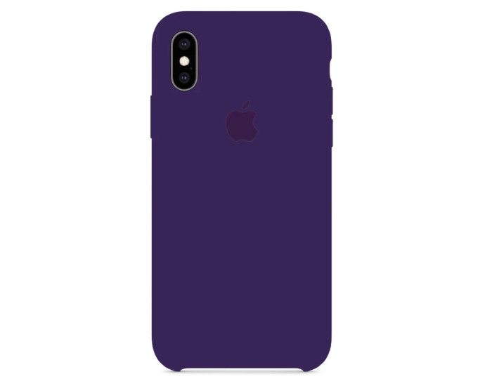 Чехол-силикон оригинал Soft Matte iPhone XS Max, New purple