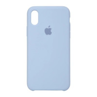 Чехол-силикон оригинал Soft Matte iPhone XS Max, Lilac cream