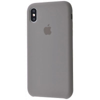 Чехол-силикон оригинал Soft Matte iPhone XS Max, Grey