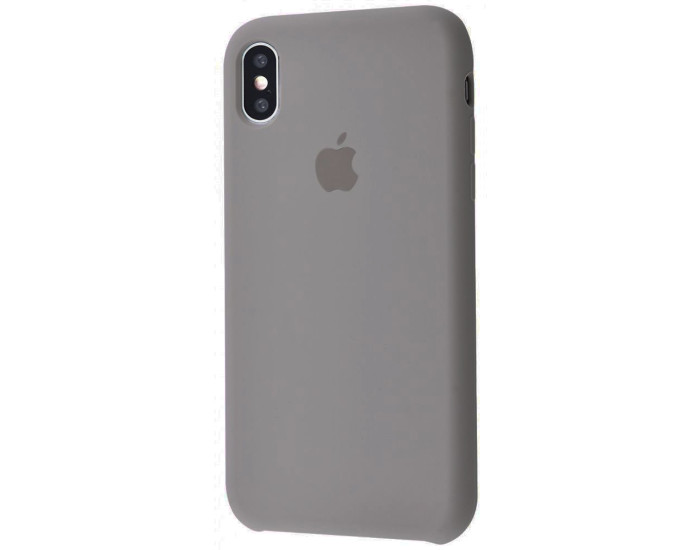 Чехол-силикон оригинал Soft Matte iPhone XS Max, Grey