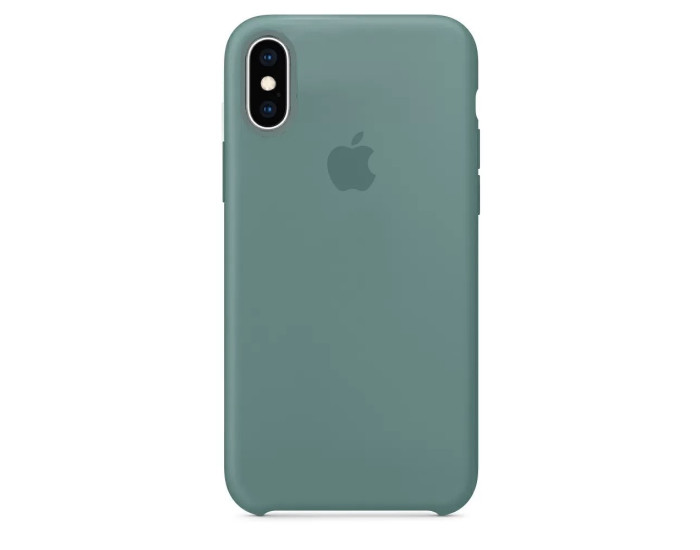 Чехол-силикон оригинал Full Soft Matte iPhone X/ XS, Cactus