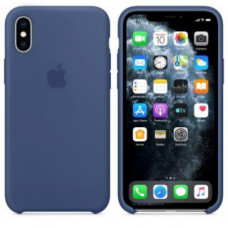 Чехол-силикон оригинал Soft Matte iPhone XS Max, Alaskan blue