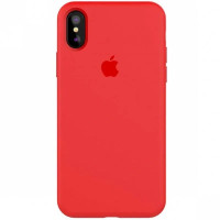 Чехол-силикон оригинал Full Cover Soft Matte iPhone XS Max, Red