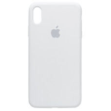 Чехол-силикон оригинал Full Cover Soft Matte iPhone XS Max, White