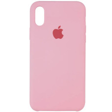 Чехол-силикон оригинал Full Cover Soft Matte iPhone XS Max, Pink