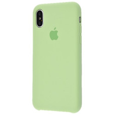 Чехол-силикон оригинал Full Cover Soft Matte iPhone XS Max, Mint gum