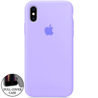 Чехол-силикон оригинал Full Cover Soft Matte iPhone XS Max, Glycine