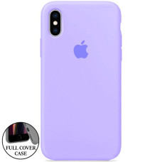 Чехол-силикон оригинал Full Cover Soft Matte iPhone XS Max, Glycine