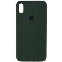 Чехол-силикон оригинал Full Cover Soft Matte iPhone XS Max, Cyprus green