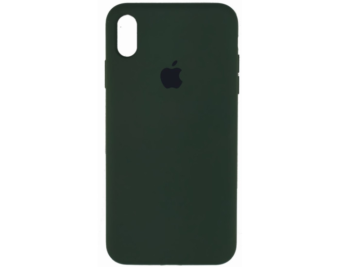 Чехол-силикон оригинал Full Cover Soft Matte iPhone XS Max, Cyprus green