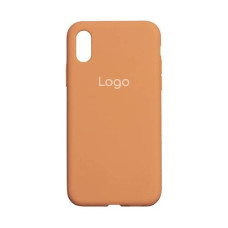 Чехол-силикон оригинал Full Cover Soft Matte iPhone XS Max, Caramel