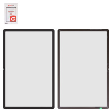 Стекло фронтальное с OCA-пленкой Lenovo Tab M11 TB330FU, черное, G+OCA PRo