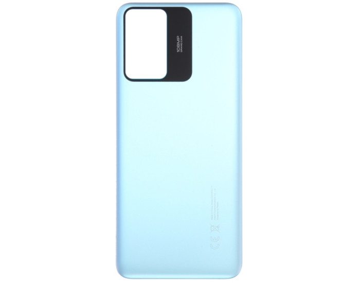 Задняя панель корпуса для Xiaomi Redmi Note 12s, синяя, оригинал