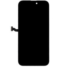 Дисплей з сенсорним екраном (модуль) iPhone 14 Pro, чорний, з догори дном шлейфом, оригінал