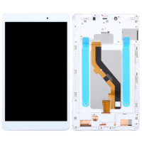Дисплей з сенсорним екраном (модуль) Samsung T290 Wi-Fi Galaxy Tab A 8.0, Білий з рамкою, оригінал