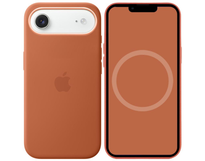 Чохол-силікон оригінал Full Soft Matte with MagSafe and Animation iPhone Air, Terra cotta