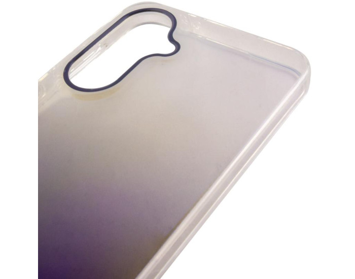 Чохол-силікон TPU+PC Glassbend Samsung A55, Black