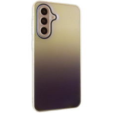 Чехол-силикон TPU+PC Glassbend Samsung A35, черный