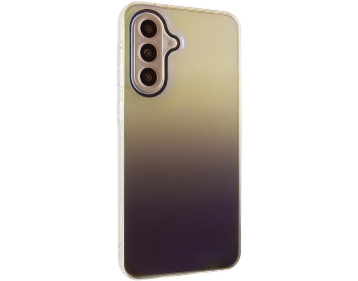 Чохол-силікон TPU+PC Glassbend Samsung A35, чорний