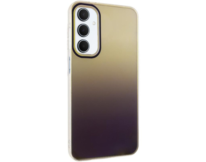 Чехол-силикон TPU+PC Glassbend Samsung A25 5G, черный
