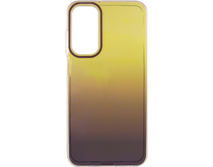 Чехол-силикон TPU+PC Glassbend Samsung A25 5G, черный