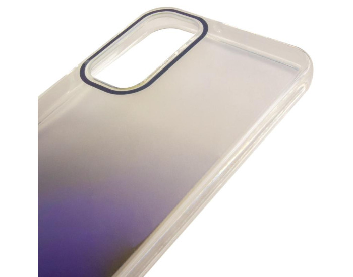 Чехол-силикон TPU+PC Glassbend Samsung A25 5G, черный