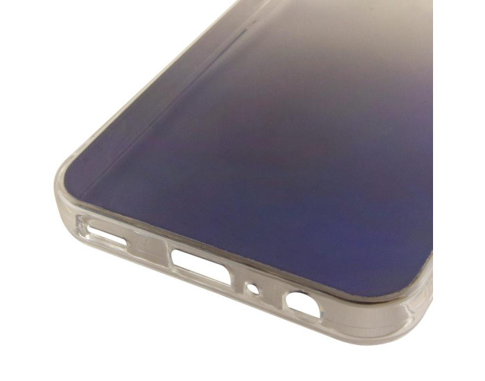 Чехол-силикон TPU+PC Glassbend Samsung A25 5G, черный
