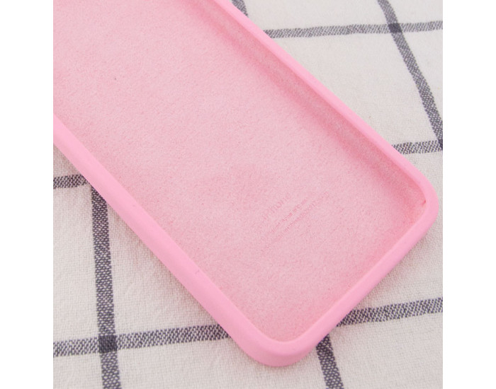 Чохол-силікон оригінал Square Cover Soft Matte Full Camera iPhone XR, Світло-рожевий