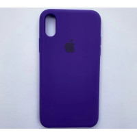 Чехол-силикон оригинал Full Cover Soft Matte iPhone XR, New purple