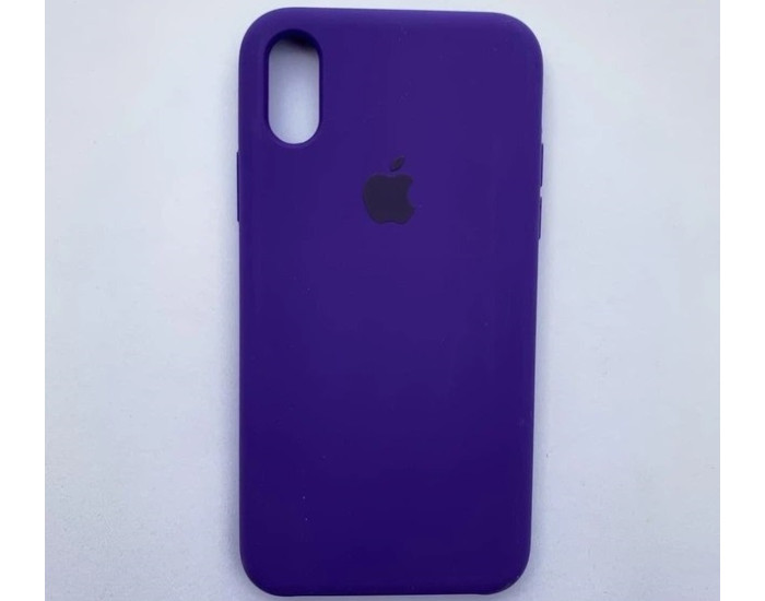 Чехол-силикон оригинал Full Cover Soft Matte iPhone XR, New purple