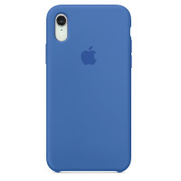 Чехол-силикон оригинал Full Cover Soft Matte iPhone XR, Denim blue